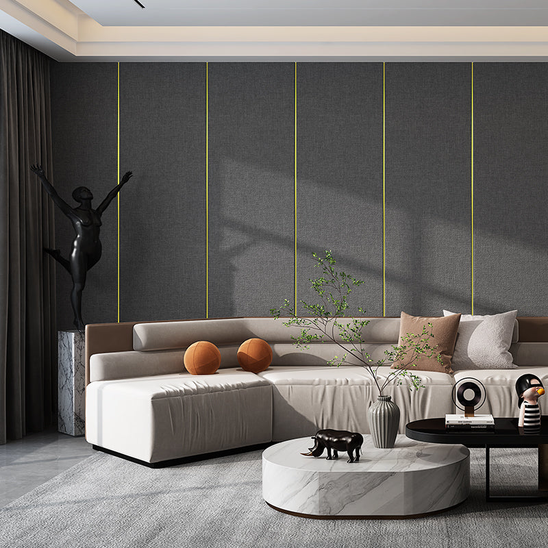 Modern Wall Interior Cladding Textured Wall Covering Waterproof Panel