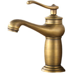 Country House Wide Water Tap Sink Faucet with Lever Handle