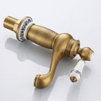 Country House Wide Water Tap Sink Faucet with Lever Handle