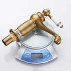 Country House Wide Water Tap Sink Faucet with Lever Handle