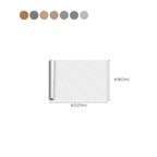 Scratch-resistant plastic floor Rectangular fabric look square edge floor