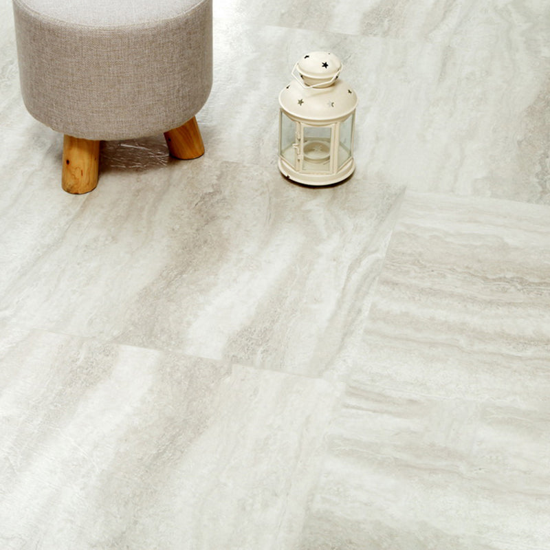 Waterproof Plastic Floor Rectangular Fabric Look Square Edge Floor Tile