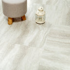 Waterproof Plastic Floor Rectangular Fabric Look Square Edge Floor Tile