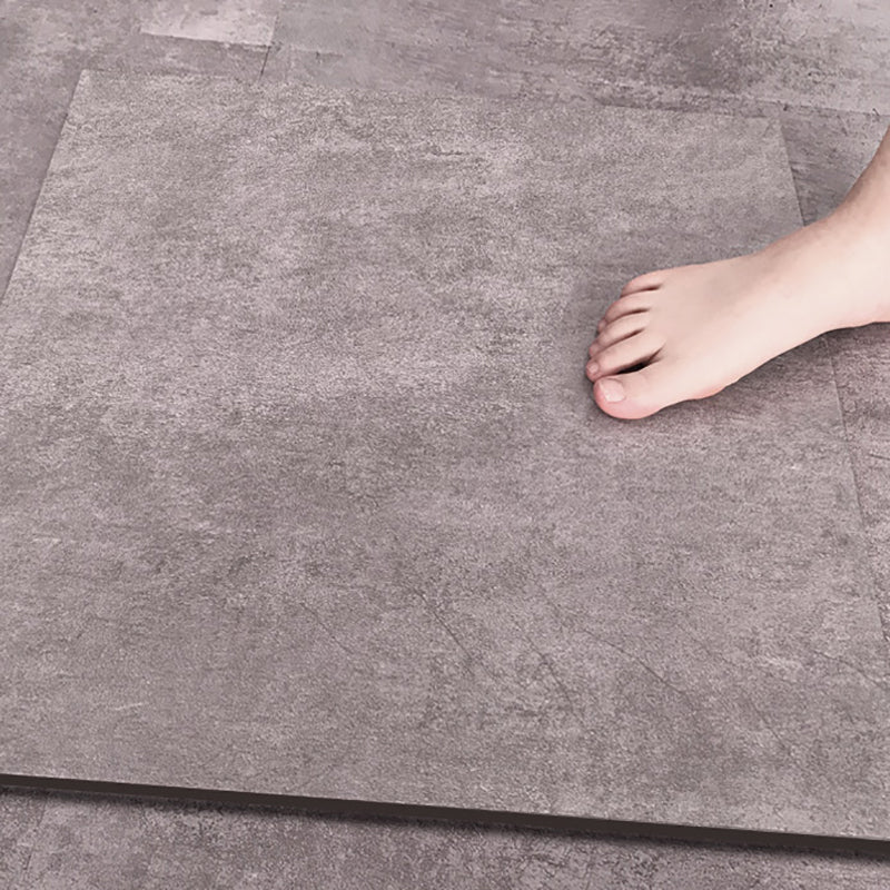 Waterproof Plastic Floor Rectangular Fabric Look Square Edge Floor Tile