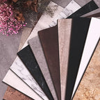 Waterproof Plastic Floor Rectangular Fabric Look Square Edge Floor Tile