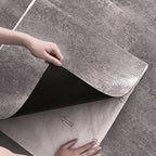 Waterproof Plastic Floor Rectangular Fabric Look Square Edge Floor Tile