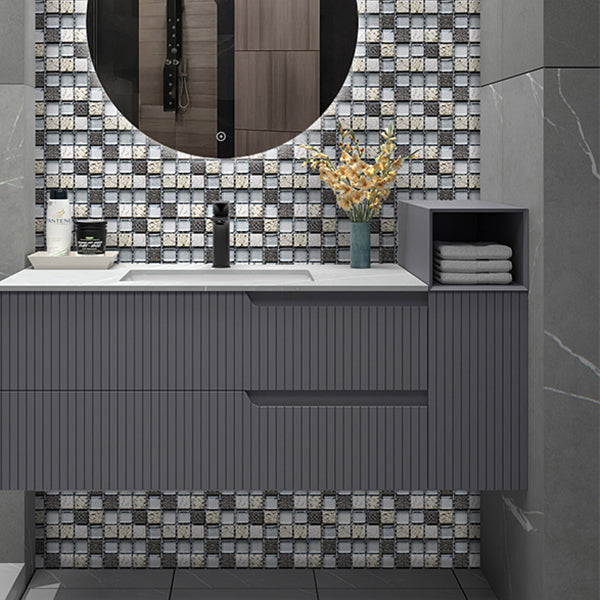 Mosaic tile for stripping and gluing tile mirror kitchen removable wall tile