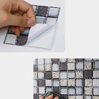 Mosaic tile for stripping and gluing tile mirror kitchen removable wall tile
