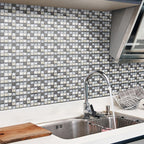 Mosaic tile for stripping and gluing tile mirror kitchen removable wall tile