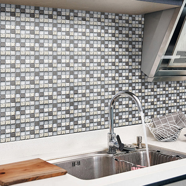 Mosaic tile for stripping and gluing tile mirror kitchen removable wall tile