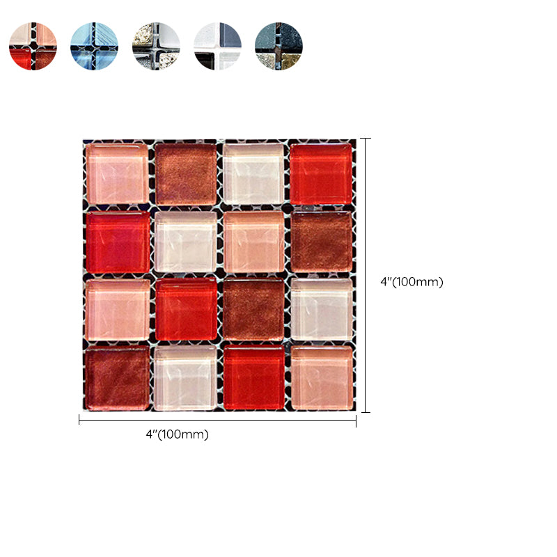 Mosaic tile for stripping and gluing tile mirror kitchen removable wall tile