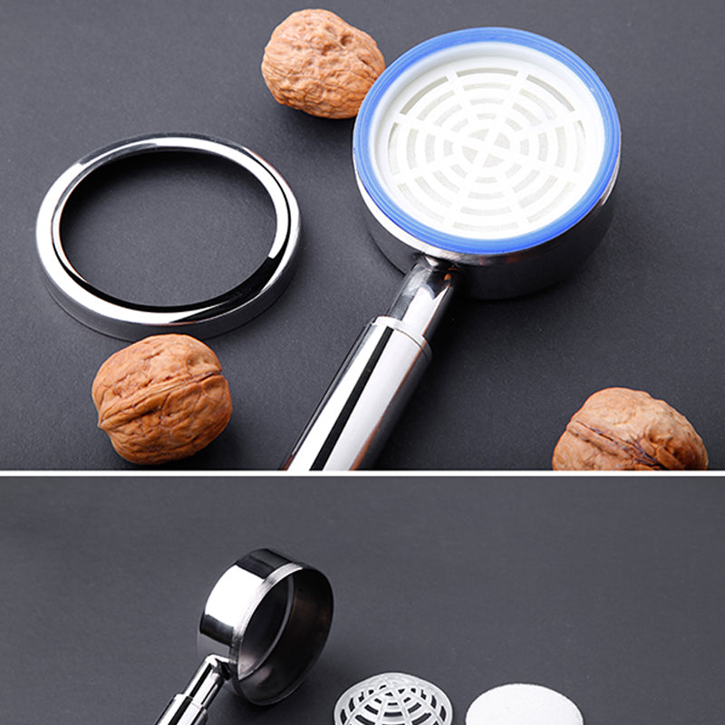 Modern Stainless Steel Hand Shower Water Filtration Round Shower Head