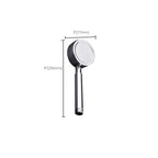 Modern Stainless Steel Hand Shower Water Filtration Round Shower Head