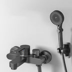 Contemporary Bath Filler Trim Wall Mounted Fixed Bath Fitting