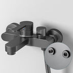 Contemporary Bath Filler Trim Wall Mounted Fixed Bath Fitting