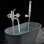 Popular Bathtub Faucet Swivel Spout Wall Mounted Bathtub Filler Trim