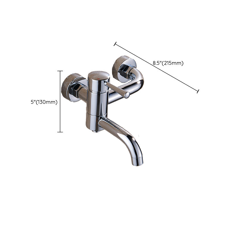 Popular Bathtub Faucet Swivel Spout Wall Mounted Bathtub Filler Trim
