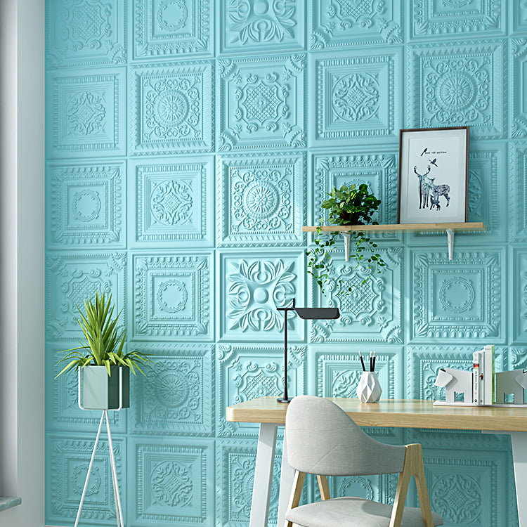 Modern Pearl Wall Element Access Panel Peel and Stick Wall Tile Set of 10