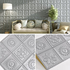 Modern Pearl Wall Element Access Panel Peel and Stick Wall Tile Set of 10