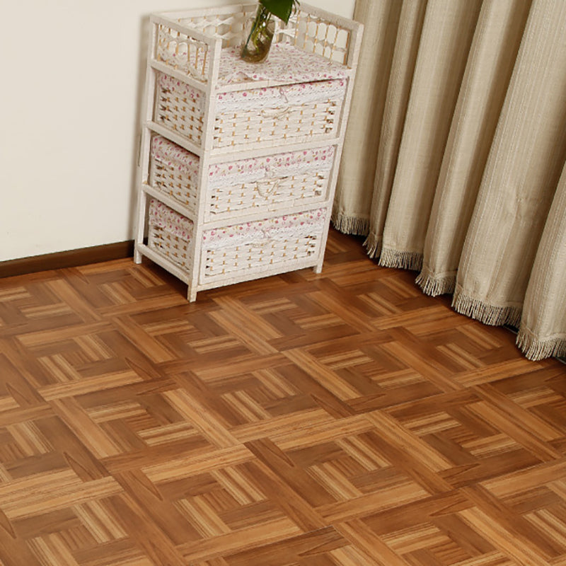 Stone look plastic flooring rectangular waterproof tile