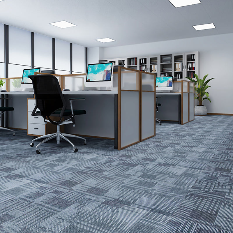 Waterproof Plastic Floor Rectangular Fabric Look Square Edge Floor Tile