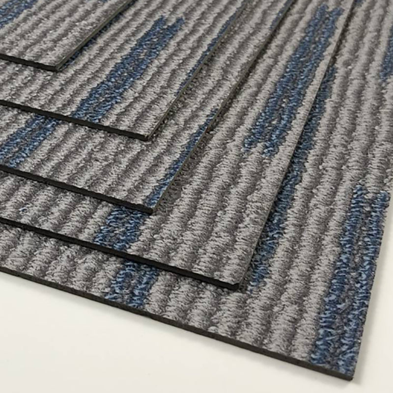 Waterproof Plastic Floor Rectangular Fabric Look Square Edge Floor Tile