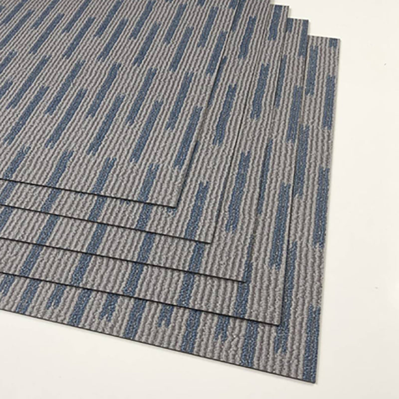 Waterproof Plastic Floor Rectangular Fabric Look Square Edge Floor Tile