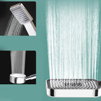 Contemporary Rainfall Hand Shower Adjustable Spray Pattern Shower Head