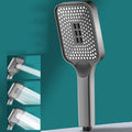 Modern Rectangular Handheld Shower Self-Cleaning Wall-Mounted Handheld Shower