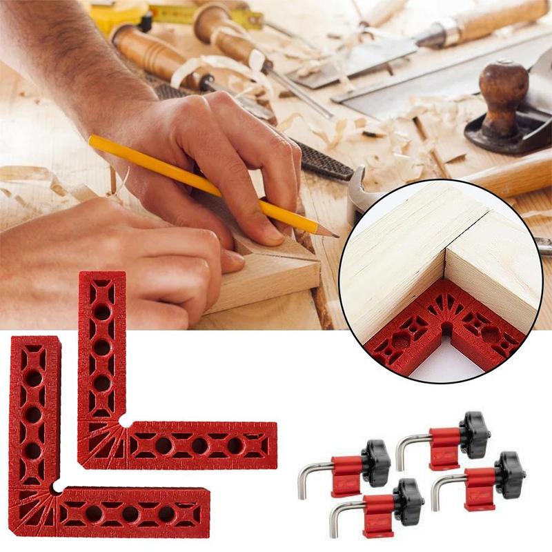 Wood processing Right-angled position holder