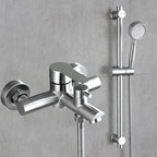 Popular Bathtub Filling Station Trim 304 Stainless Steel Wall Mounted Bathtub Filling Station