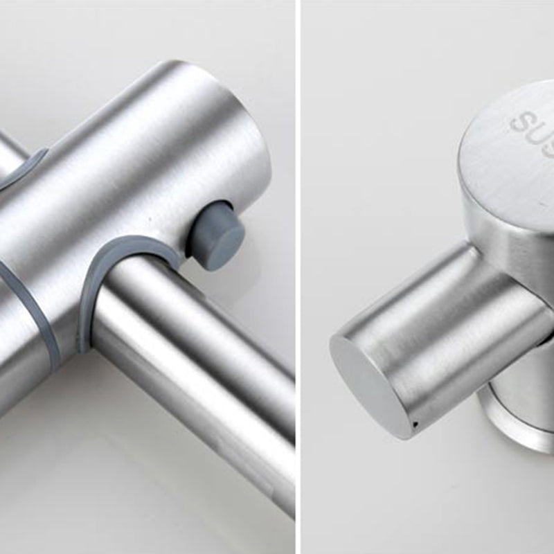 Popular Bathtub Filling Station Trim 304 Stainless Steel Wall Mounted Bathtub Filling Station