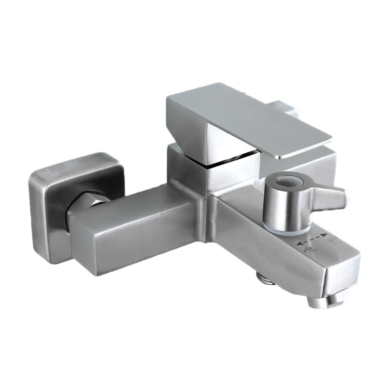 Modern Bathtub Faucet Mounting Kit 304 Stainless Steel Wall Mount Bathroom Faucet