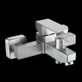 Modern Bathtub Faucet Mounting Kit 304 Stainless Steel Wall Mount Bathroom Faucet