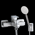 Modern Bathtub Faucet Mounting Kit 304 Stainless Steel Wall Mount Bathroom Faucet