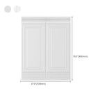 Plastic wall cladding panels for peeling and attaching with waterproof wainscoting