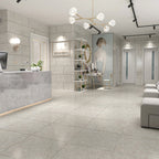 Waterproof Plastic Floor Tile Look Square Edge Floor Tile