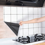 Modern Peel and Stick Backsplash Tiles PVC Wallpaper for Fireplace Surround