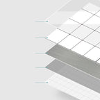 Modern Peel and Stick Backsplash Tiles PVC Wallpaper for Fireplace Surround