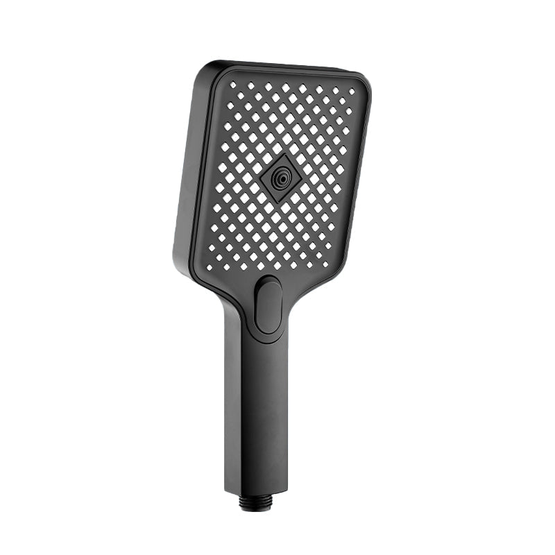 Modern Rectangular Hand Shower Water-Saving Wall-Mounted Hand Shower