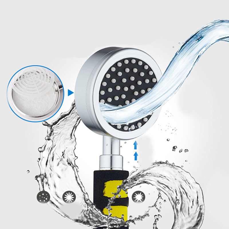 Modern Aluminum Hand Shower Water Efficient Wall Mounted Hand Shower