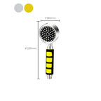 Modern Aluminum Hand Shower Water Efficient Wall Mounted Hand Shower