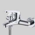 Popular Wall-Mounted Bathtub Faucet Fixed Lever Handle Bathtub Filler Trim