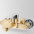 Popular Wall-Mounted Bathtub Faucet Fixed Lever Handle Bathtub Filler Trim