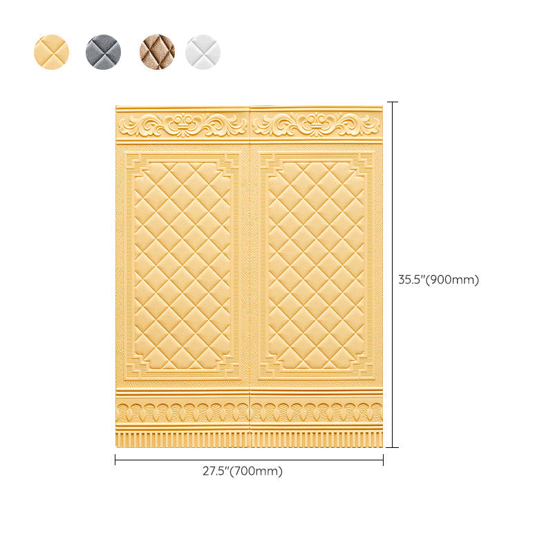 3D back wall panels Contemporary plastic back wall panels with waterproof