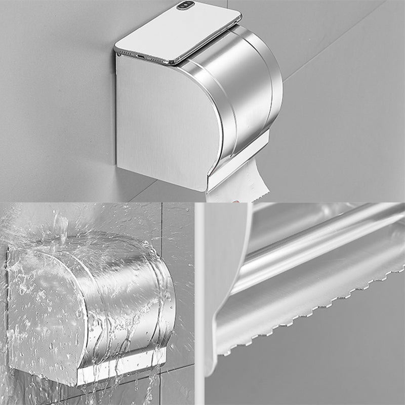 Modern Bathroom Accessories Hardware Set White Metal Bathroom Accessories Kit