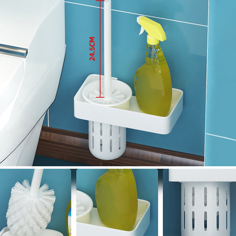 Modern Bathroom Hardware Set White Metal Bathroom Accessories Set