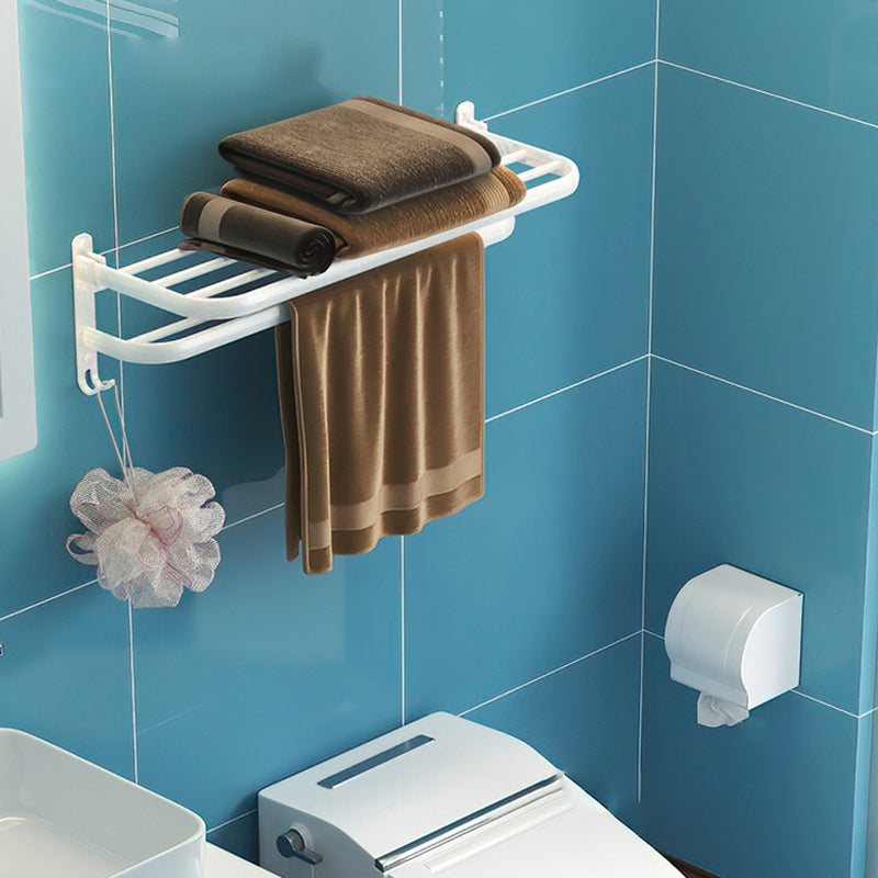 Modern Bathroom Hardware Set White Metal Bathroom Accessories Set