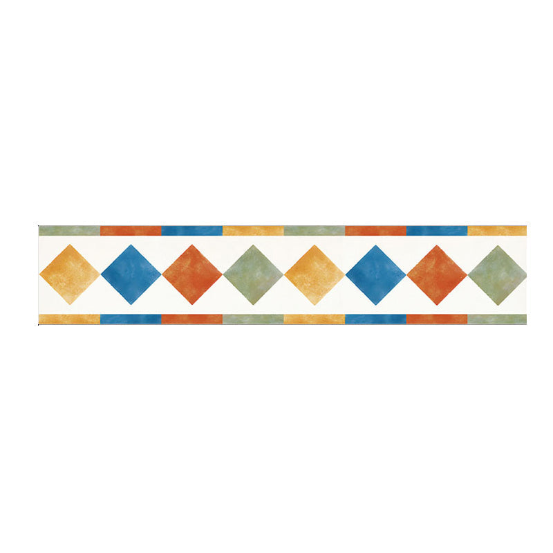 Modern Peel-and-Stick Backsplash Wall Tiles made of Plastic Mosaic Tile Wallpaper for the Kitchen