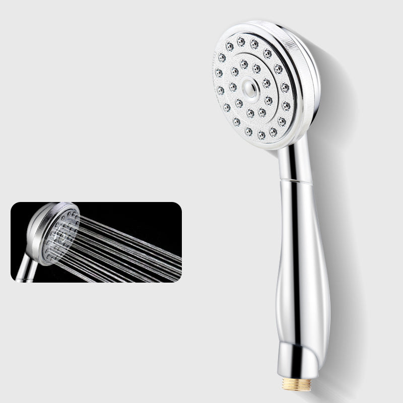 Contemporary Brass Round Hand Shower Water Filtration Shower Head